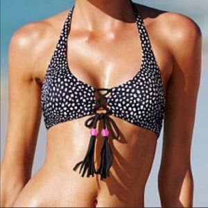 Reversible Zebra/Polka Dot Bikini Top